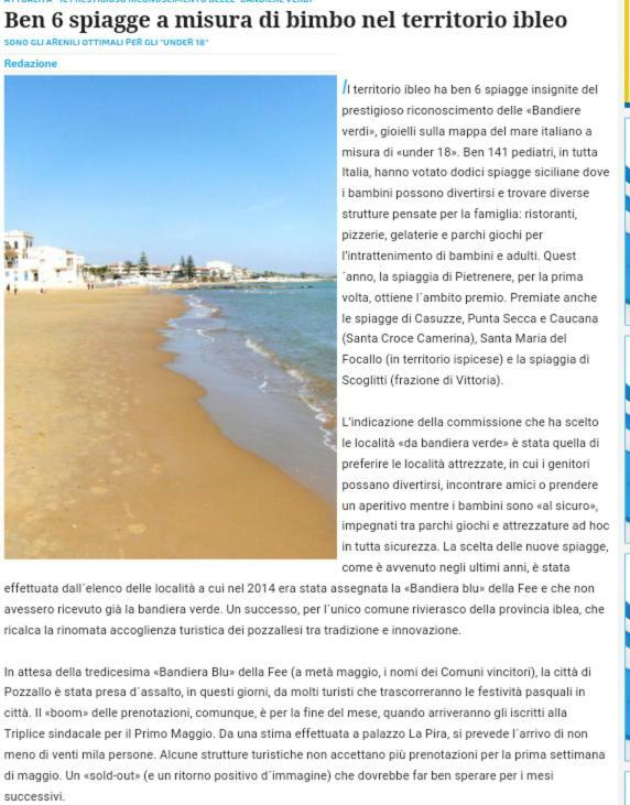 A Pozzallo Vicino Al Mare Villa Dış mekan fotoğraf